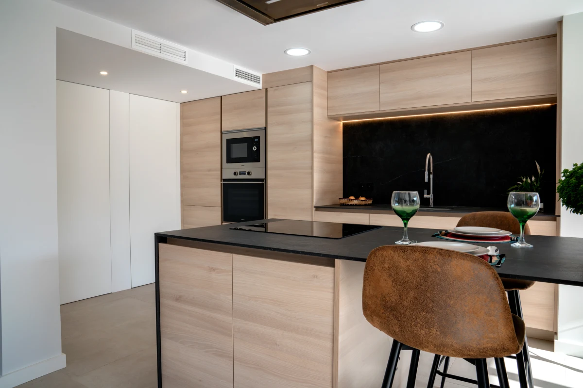 Raduarq salón cocina abierta